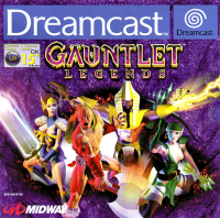 Gauntlet Legends PAL Sega Dreamcast PAL box art